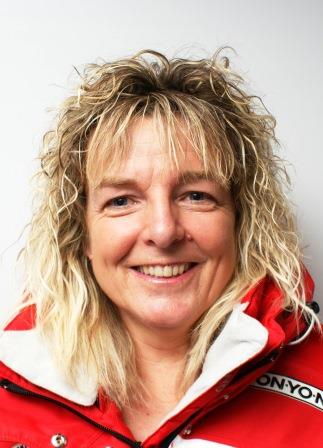 Sonja Grossenbacher, Blindenskilehrerin und Skilehrerin bei der Blindenskischule Thun